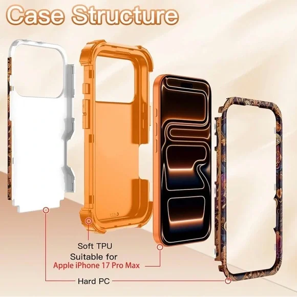 Glow in the Dark iPhone 17 Pro Max Case - Picture 4 of 11